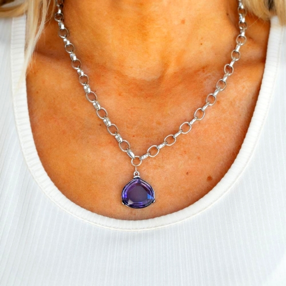 Paparazzi gallery gem purple